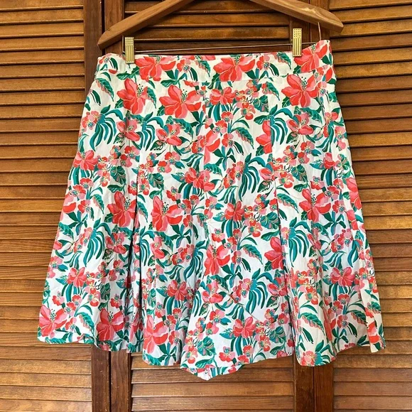 Bernie Dexter pinup style hibiscus skort size 1X - Picture 10 of 11